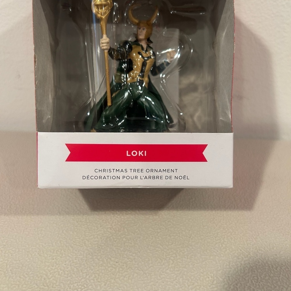 Hallmark Marvel Avengers Loki Christmas Tree Ornament NWT - Picture 2 of 6